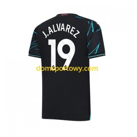 Koszulka Manchester City Julian Alvarez 19 Trzeci Koszulki Piłkarskie 2023-2024 Krótki Rękaw